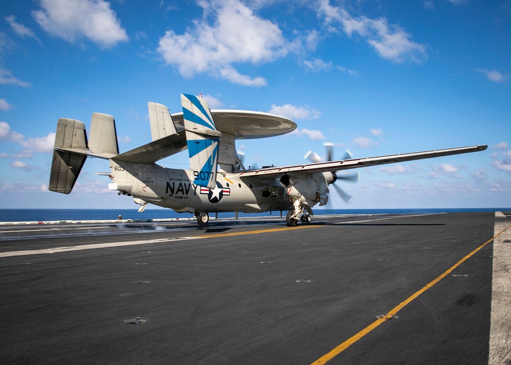 Daily Operations Aboard USS George H.W. Bush (CVN 77)