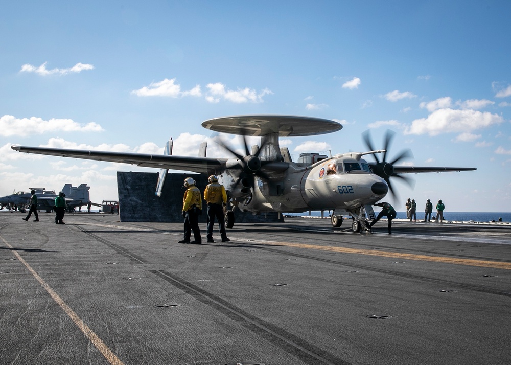 Daily Operations Aboard USS George H.W. Bush (CVN 77)