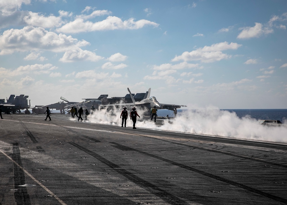 Daily Operations Aboard USS George H.W. Bush (CVN 77)