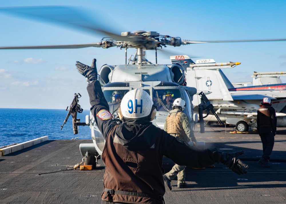 Daily Operations Onboard USS George H.W. Bush (CVN 77)