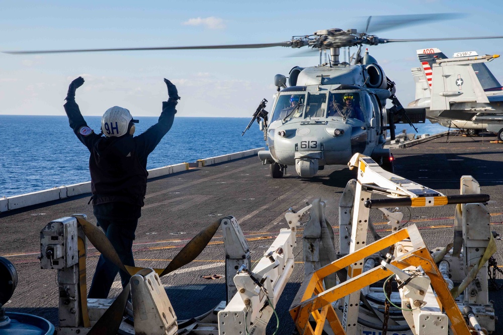 Daily Operations Onboard USS George H.W. Bush (CVN 77)