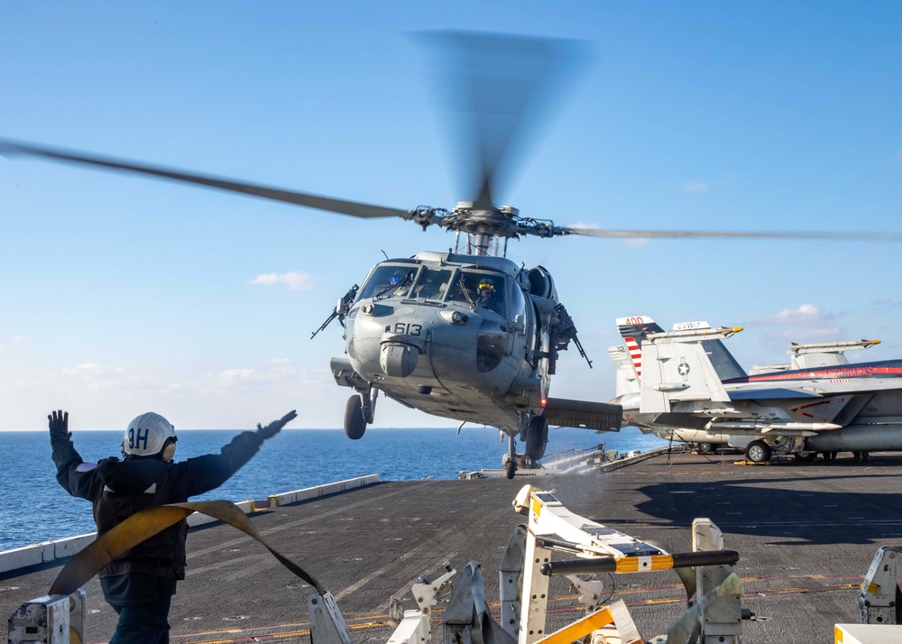 Daily Operations Onboard USS George H.W. Bush (CVN 77)