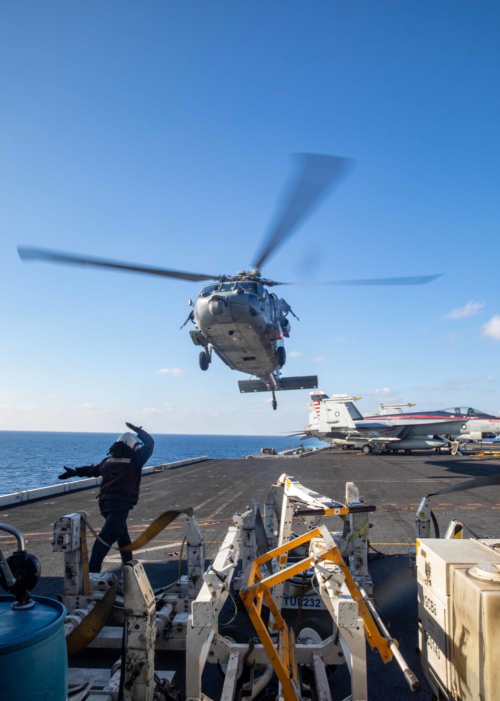 Daily Operations Onboard USS George H.W. Bush (CVN 77)