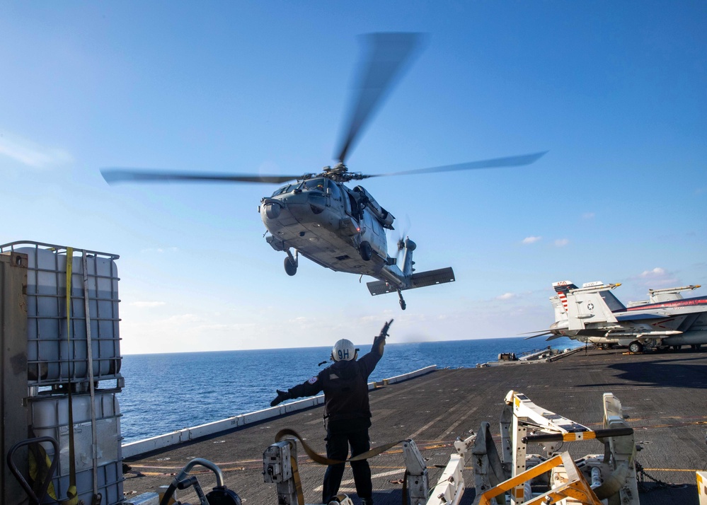 Daily Operations Onboard USS George H.W. Bush (CVN 77)