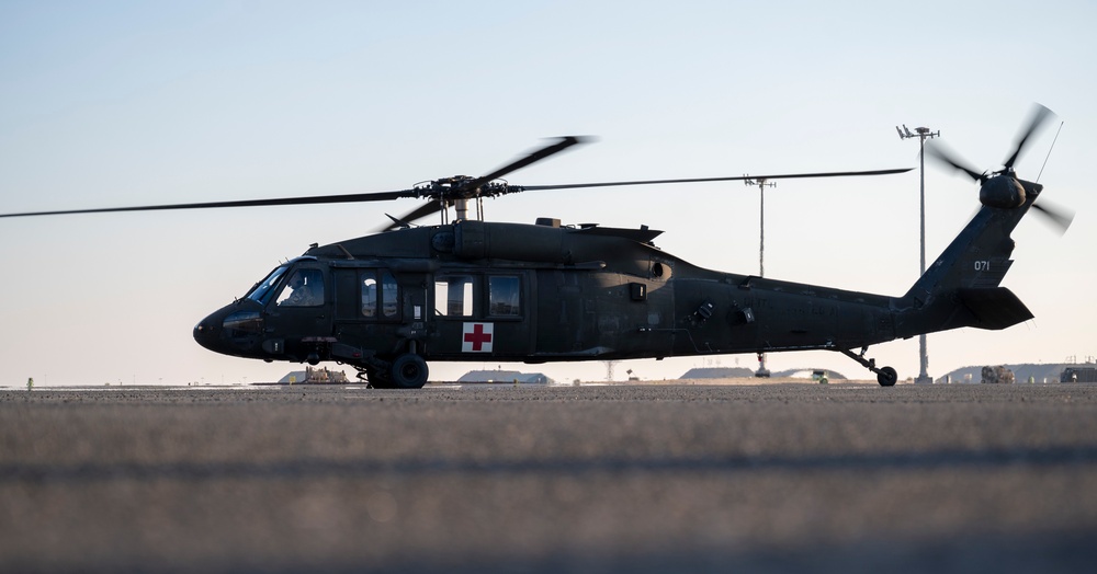 Medical evacuation training brings together AASAB and coalition partners