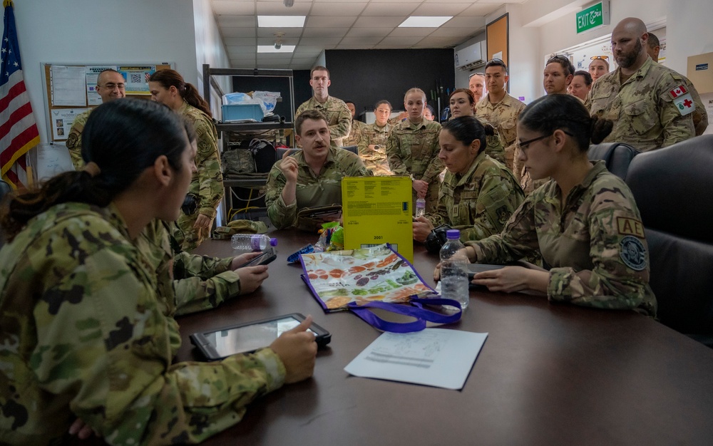 Medical evacuation training brings together AASAB and coalition partners