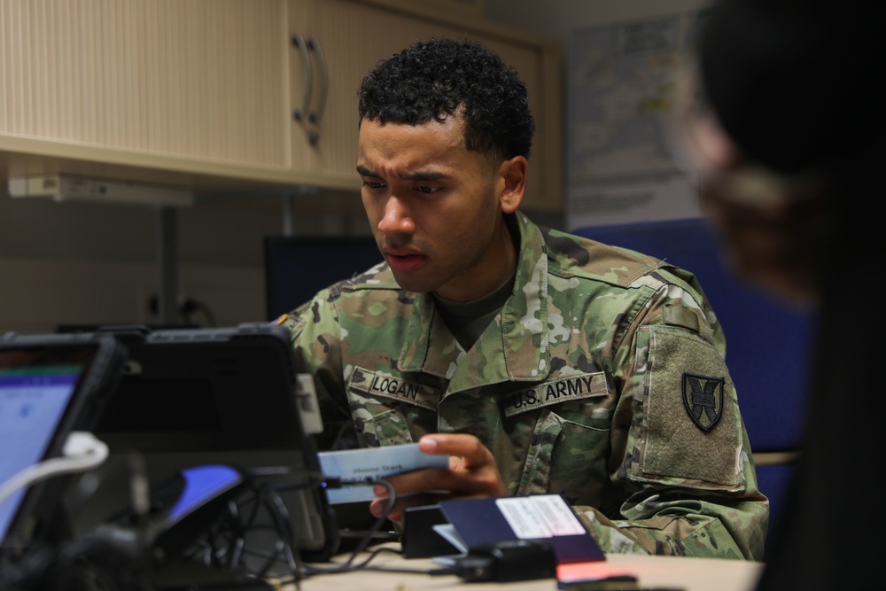 1st Human Resources Sustainment Center Conducts Valiant Knight Exercise