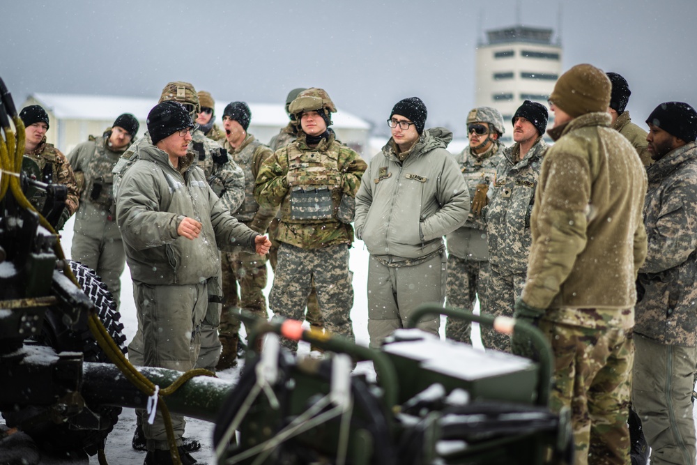 120th Field Artillery Regiment prepares for sling load training