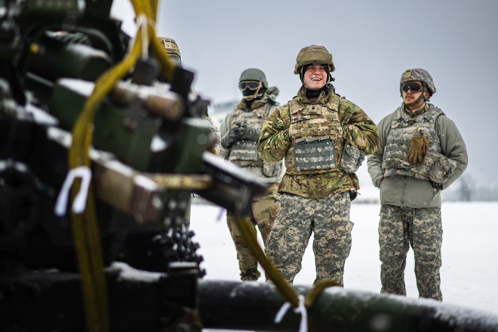 120th Field Artillery Regiment prepares for sling load training