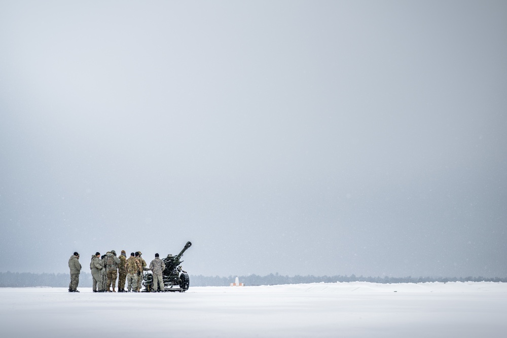 120th Field Artillery Regiment prepares for sling load training