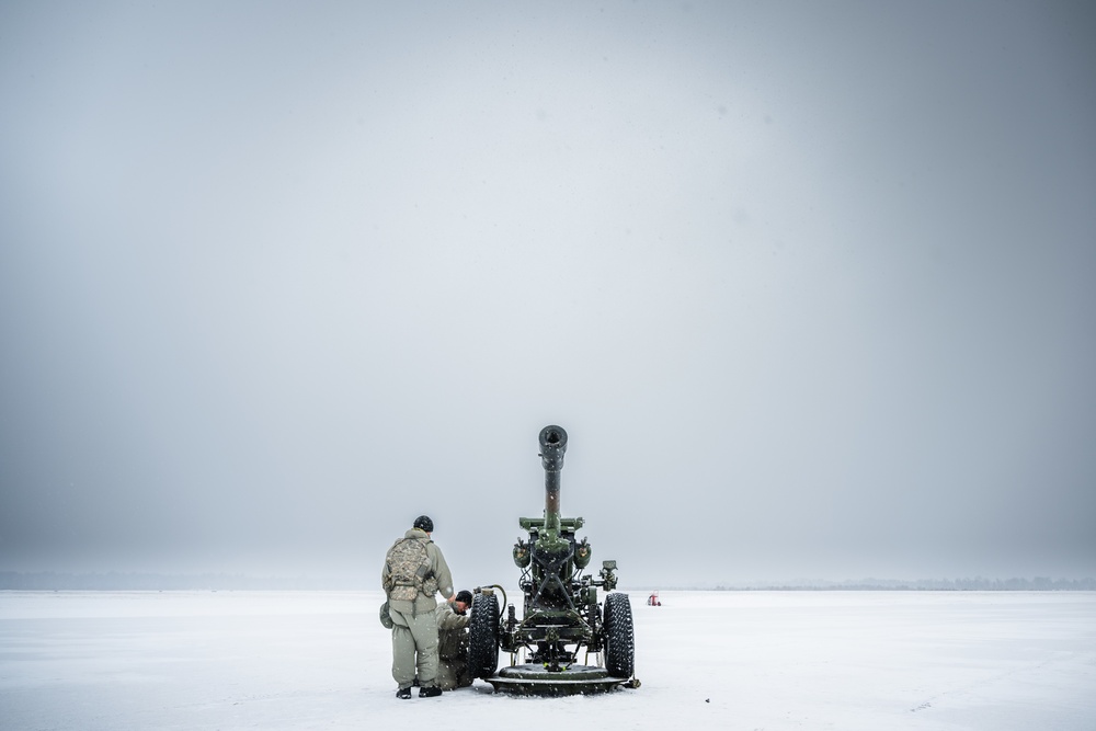 120th Field Artillery Regiment prepares for sling load training