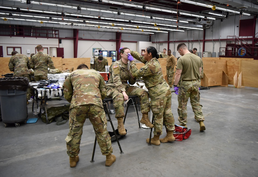 South Carolina National Guard Medics Conduct The 68W Sustainment Course