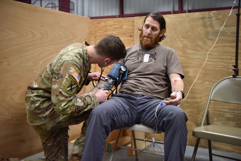 South Carolina National Guard Medics Conduct The 68W Sustainment Course