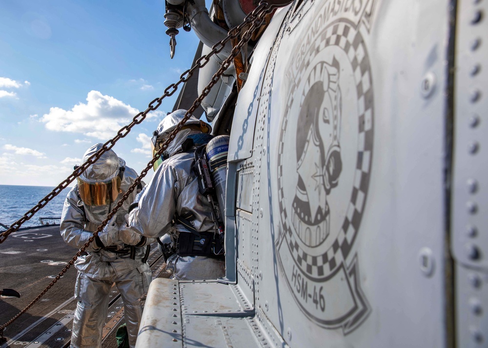 USS Leyte Gulf (CG 55) Daily Operations