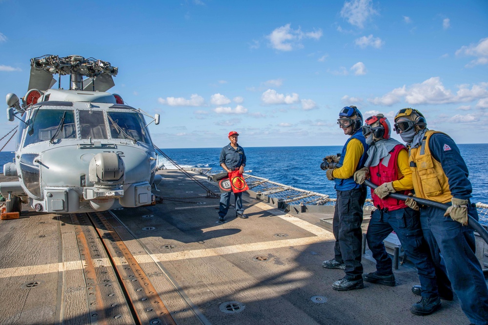 USS Leyte Gulf (CG 55) Daily Operations