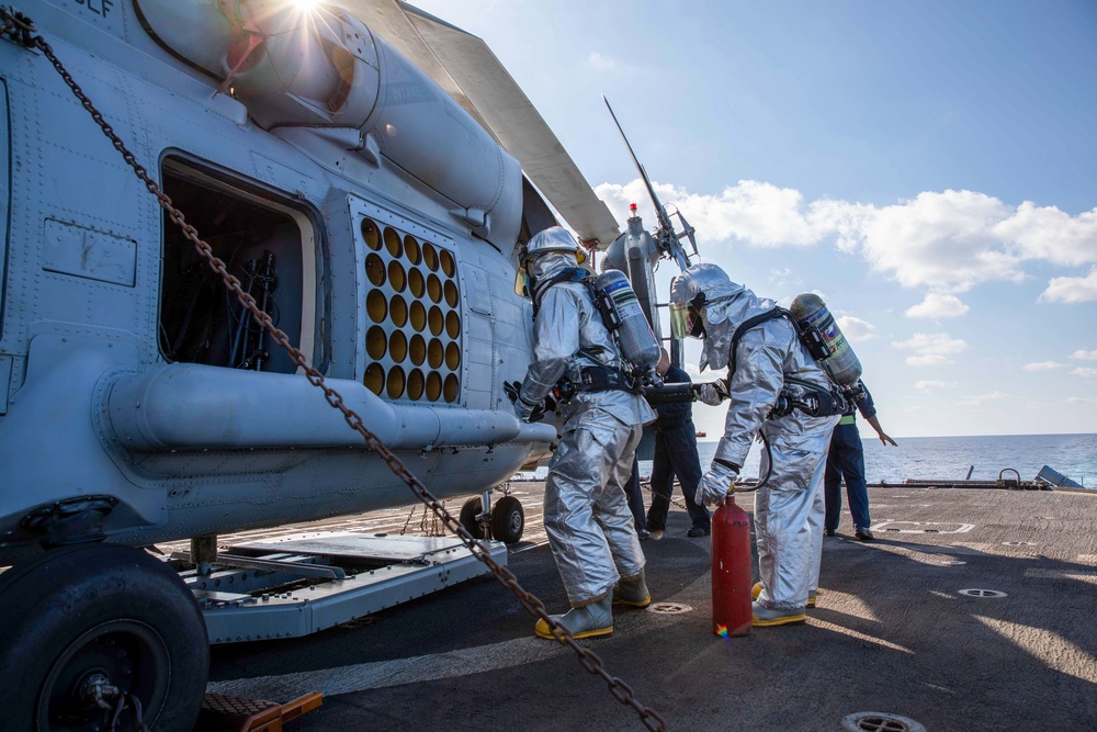 USS Leyte Gulf (CG 55) Daily Operations