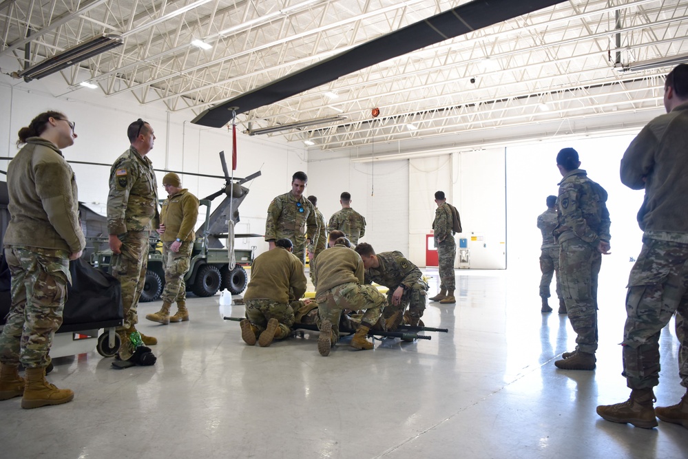 South Carolina National Guard Medics Conduct The 68W Sustainment Course