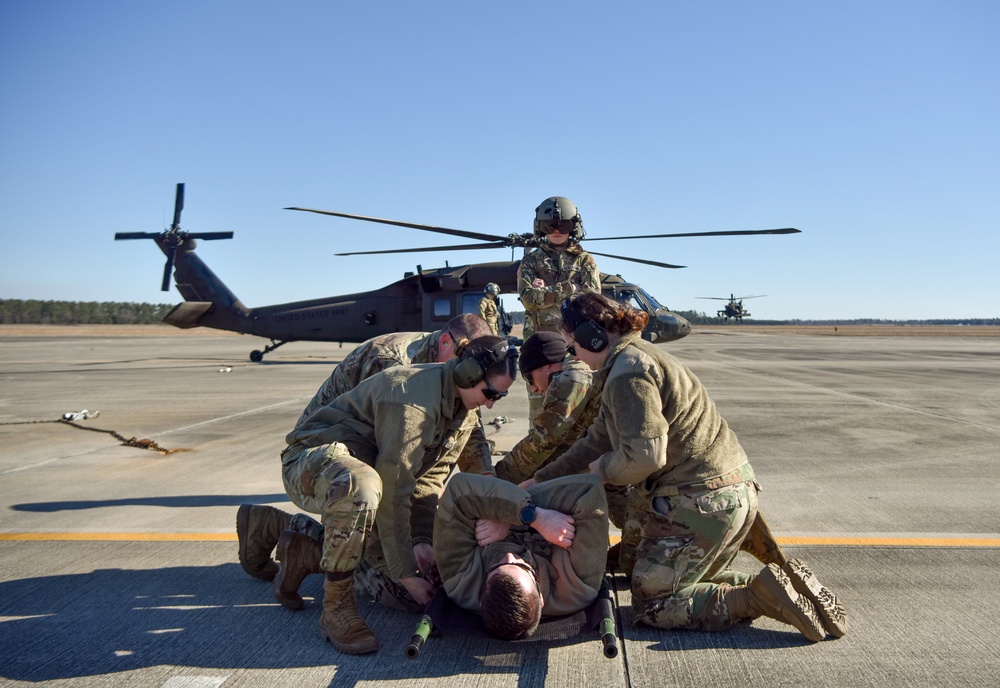 South Carolina National Guard Medics Conduct The 68W Sustainment Course