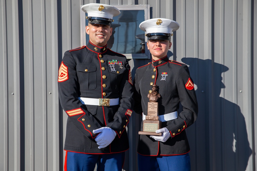 Naples native graduates as company honor graduate for Bravo Company, Marine Corps Recruit Depot Parris Island