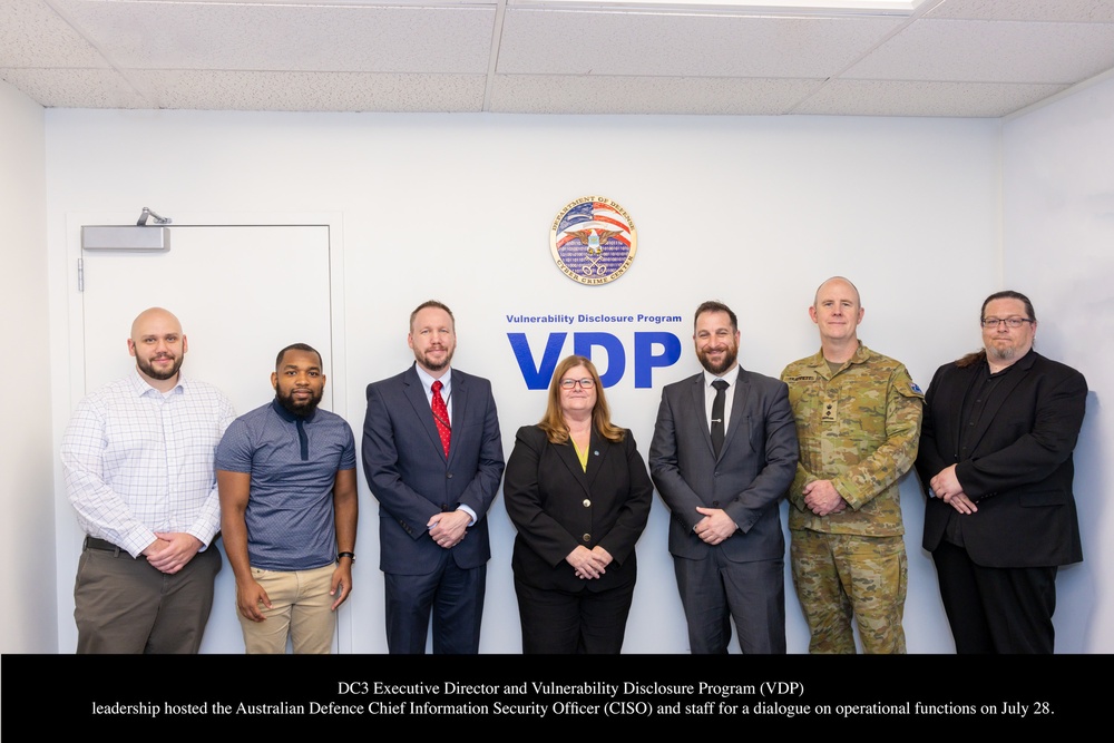 DC3 Hosts Australian Defense (CISO)