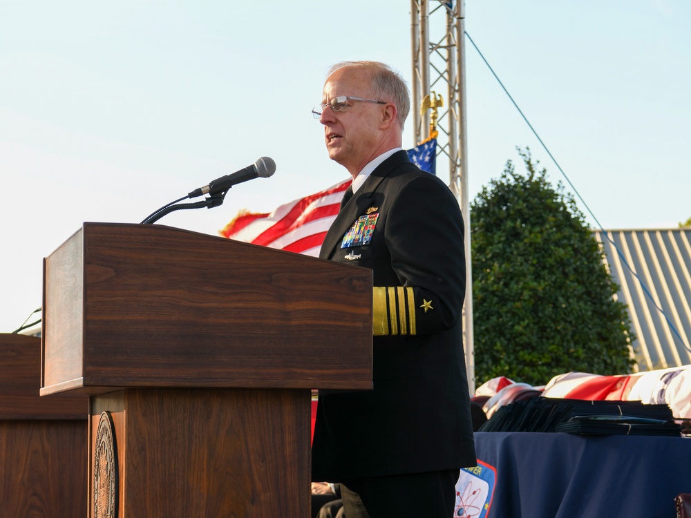 Adm. Caudle Visits Naval Nuclear Power Training Command