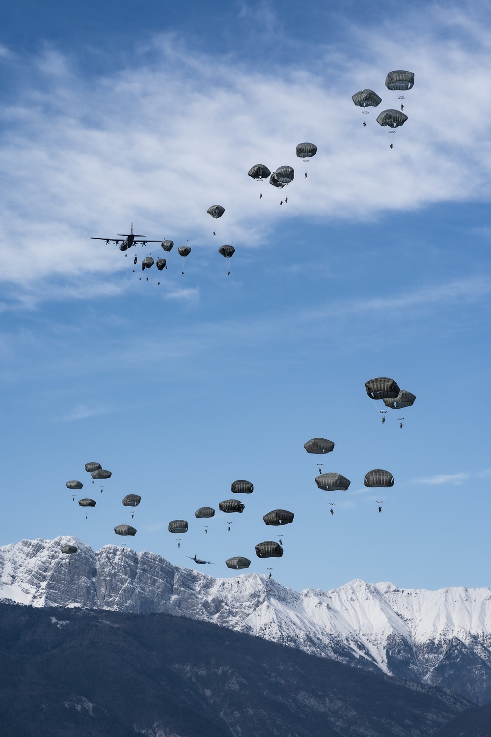 173rd Airborne Brigade Paratroopers Conduct Airborne Operations