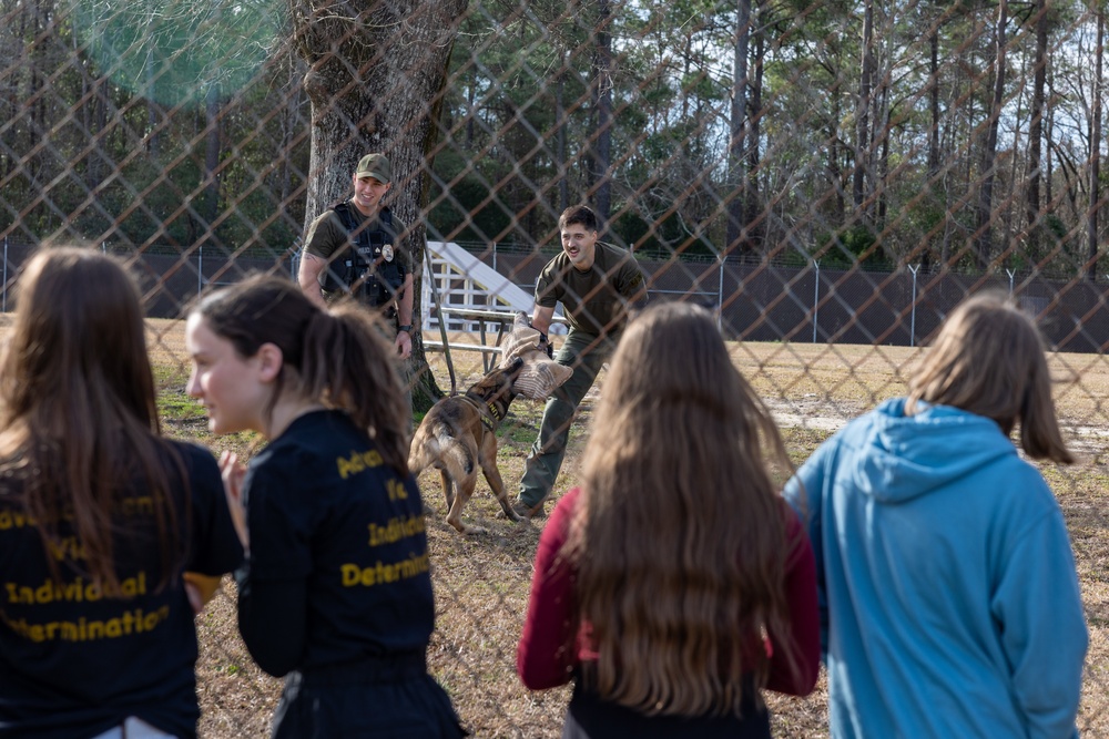 Grover C. Fields Middle School Explore Cherry Point Careers