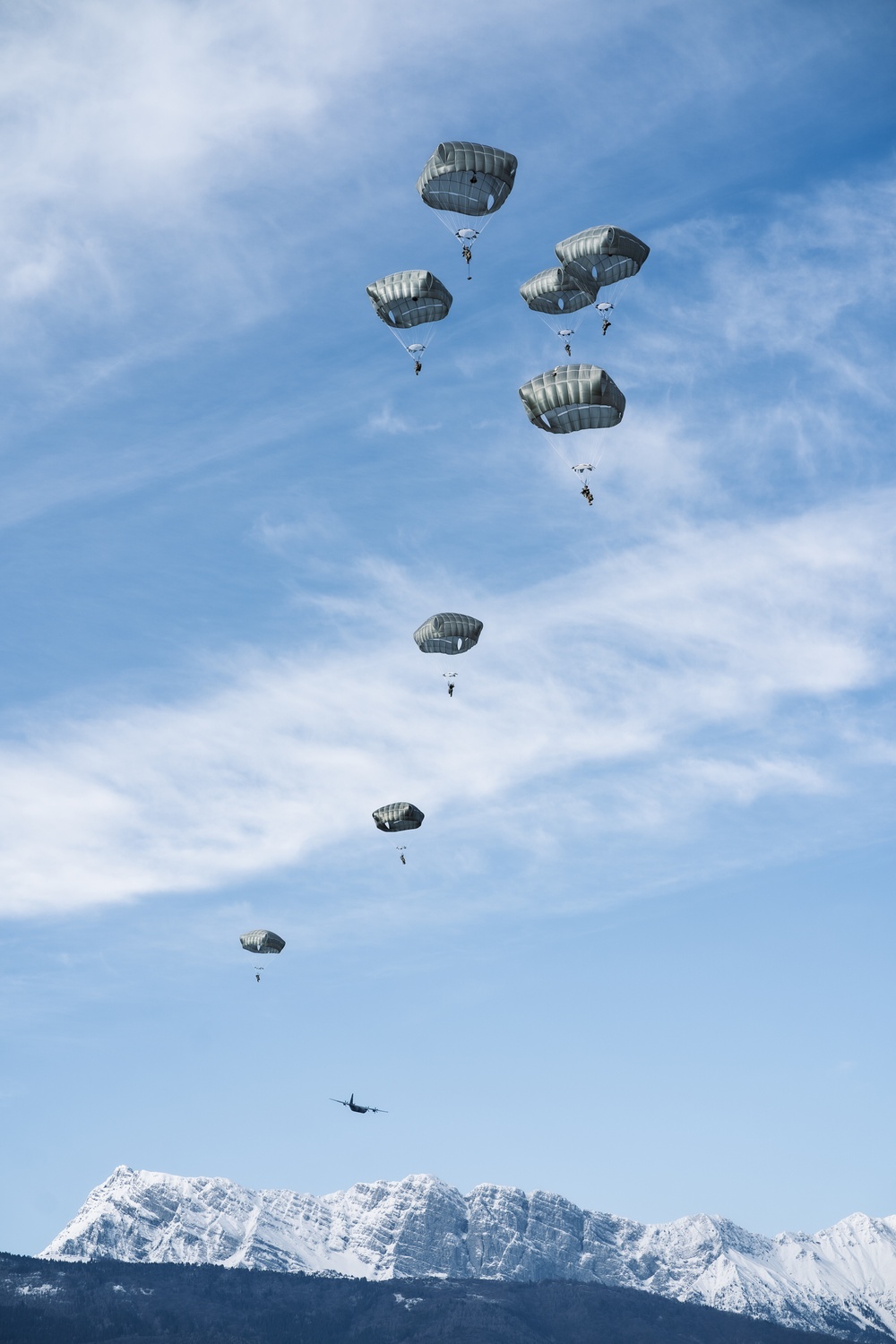 173rd Airborne Brigade Paratroopers Conduct Airborne Operations