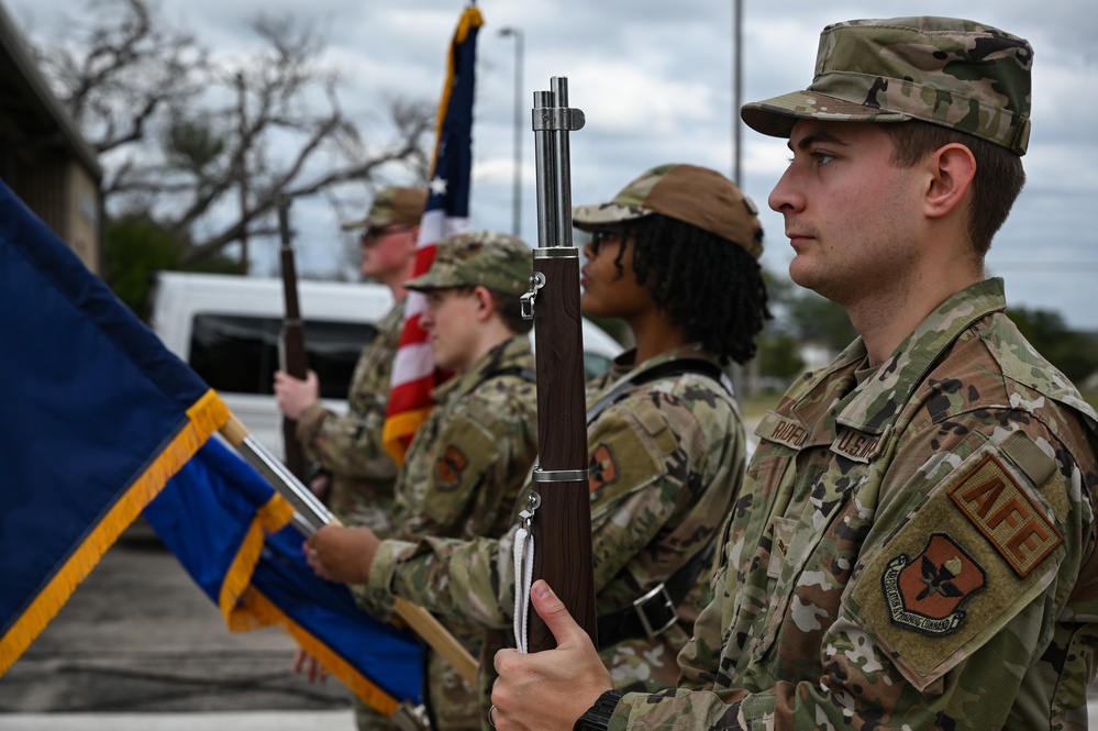 Ceremonial Guardsmen of Laughlin AFB