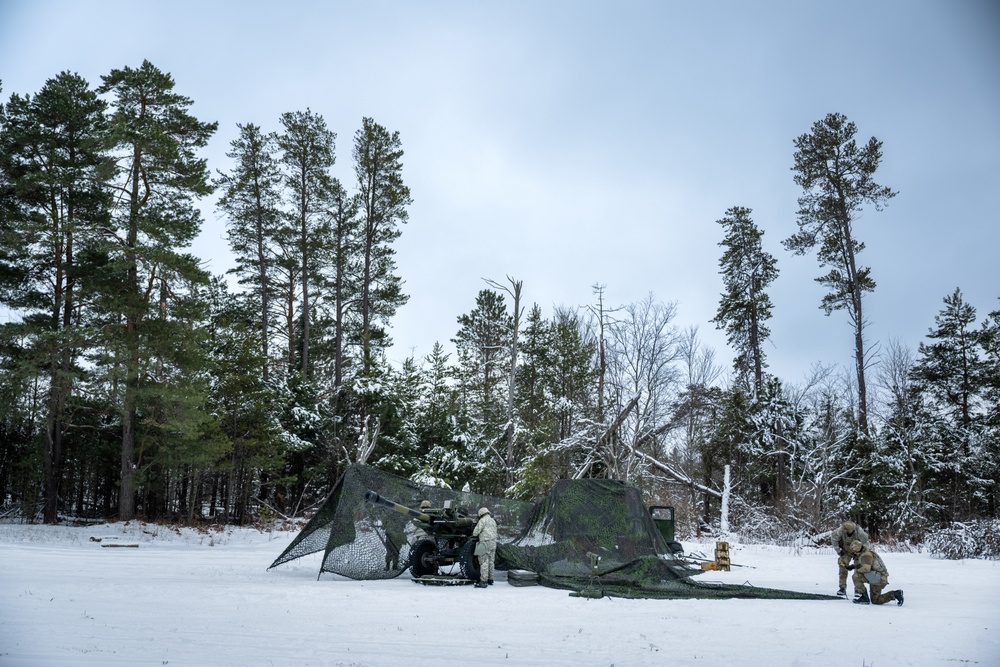 120th Field Artillery Regiment demonstrates capabilities at Northern Strike 23-1