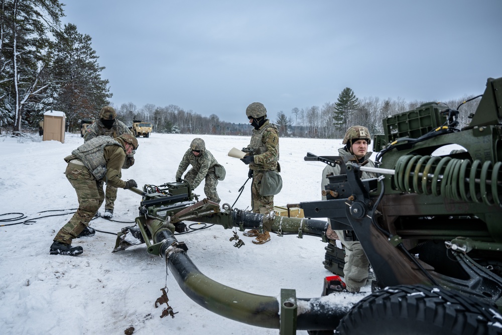 120th Field Artillery Regiment demonstrates capabilities at Northern Strike 23-1