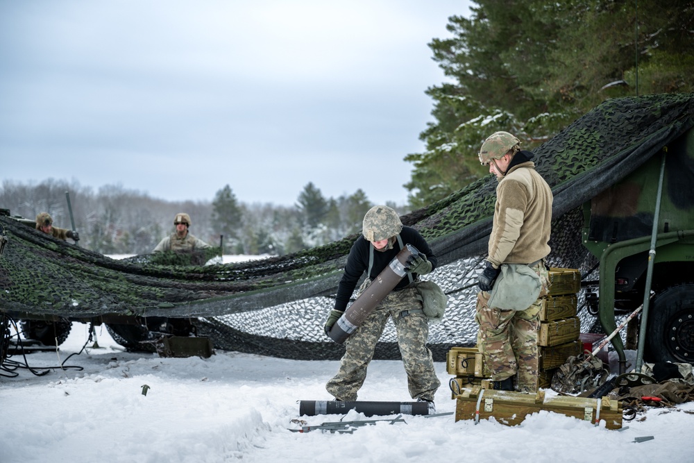 120th Field Artillery Regiment demonstrates capabilities at Northern Strike 23-1