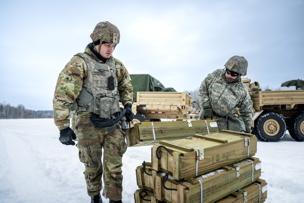 120th Field Artillery Regiment demonstrates capabilities at Northern Strike 23-1