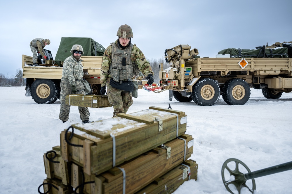 120th Field Artillery Regiment demonstrates capabilities at Northern Strike 23-1