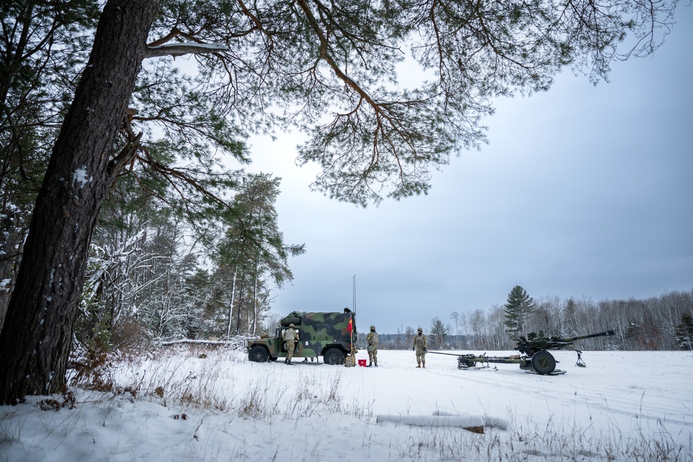 120th Field Artillery Regiment demonstrates capabilities at Northern Strike 23-1