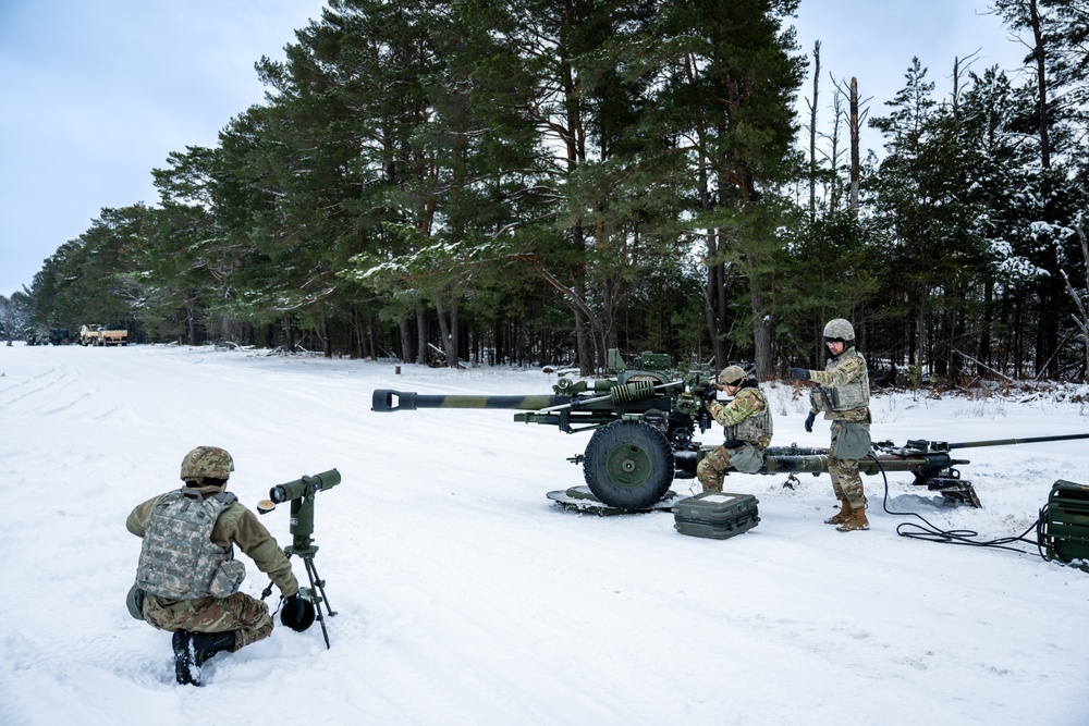 120th Field Artillery Regiment demonstrates capabilities at Northern Strike 23-1