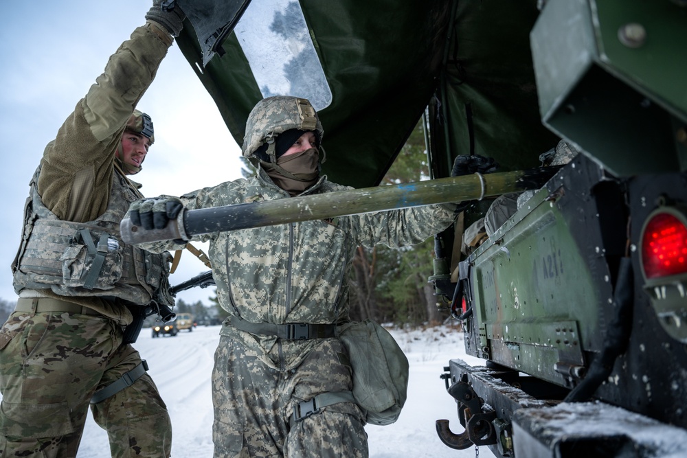 120th Field Artillery Regiment demonstrates capabilities at Northern Strike 23-1