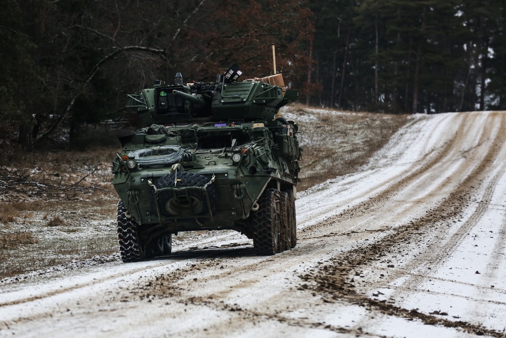 M1296 Dragoon in Hohenfels