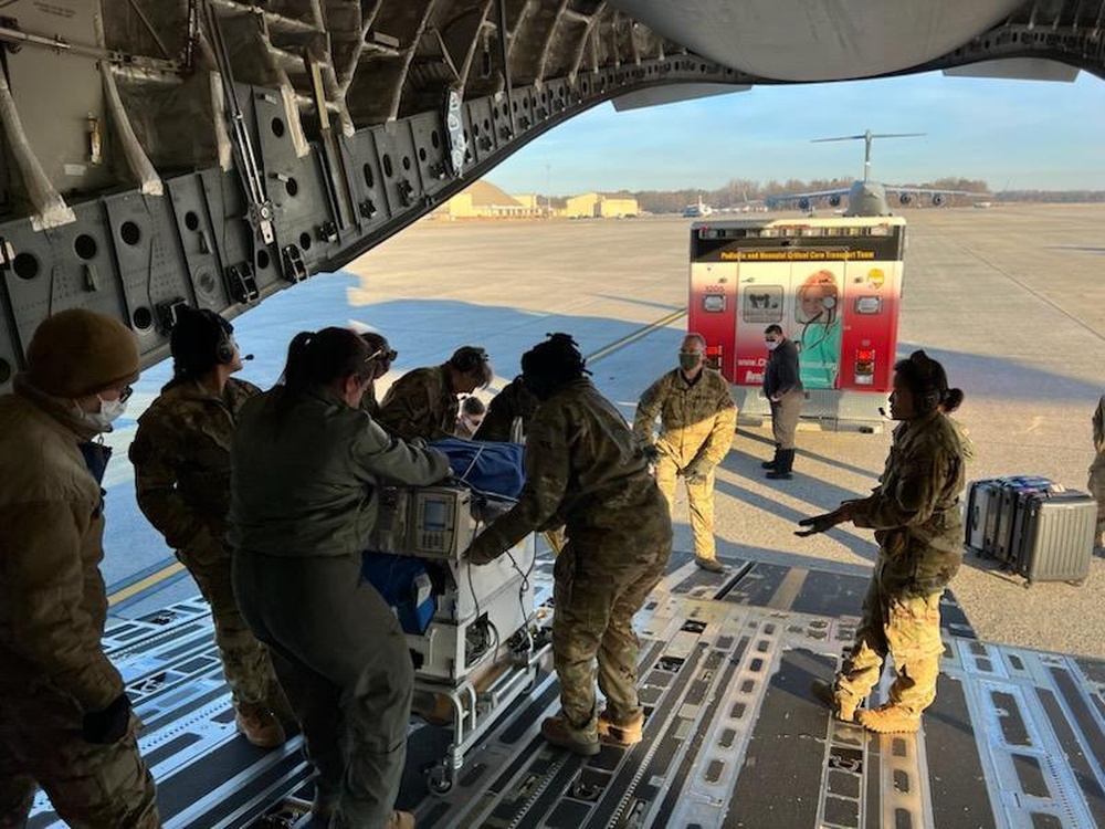 DVIDS - News - Miracle workers: 758th AS flight crew transports baby to ...