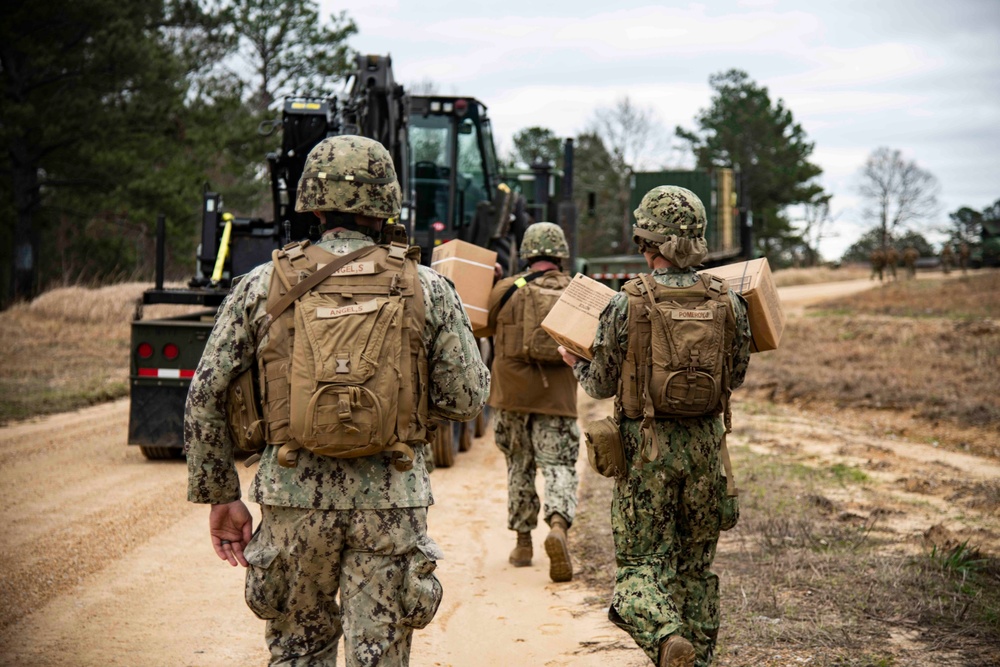 NMCB 133 Conducts a Field Training Exercise