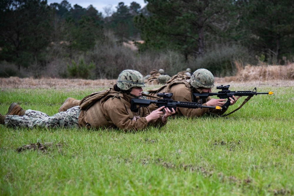 NMCB 133 Conducts a Field Training Exercise