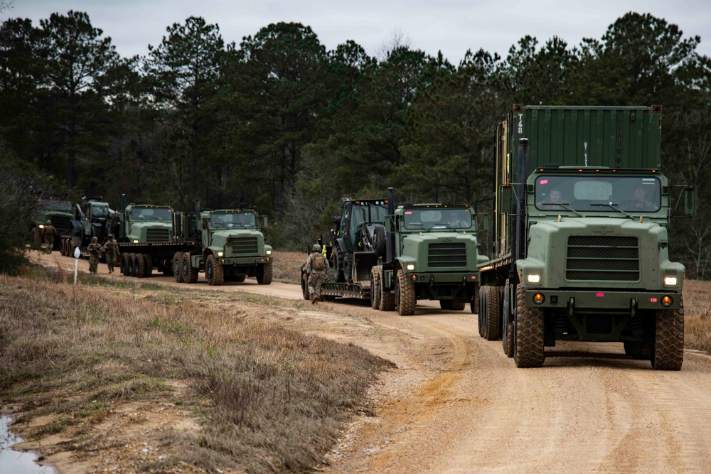 NMCB 133 Conducts a Field Training Exercise