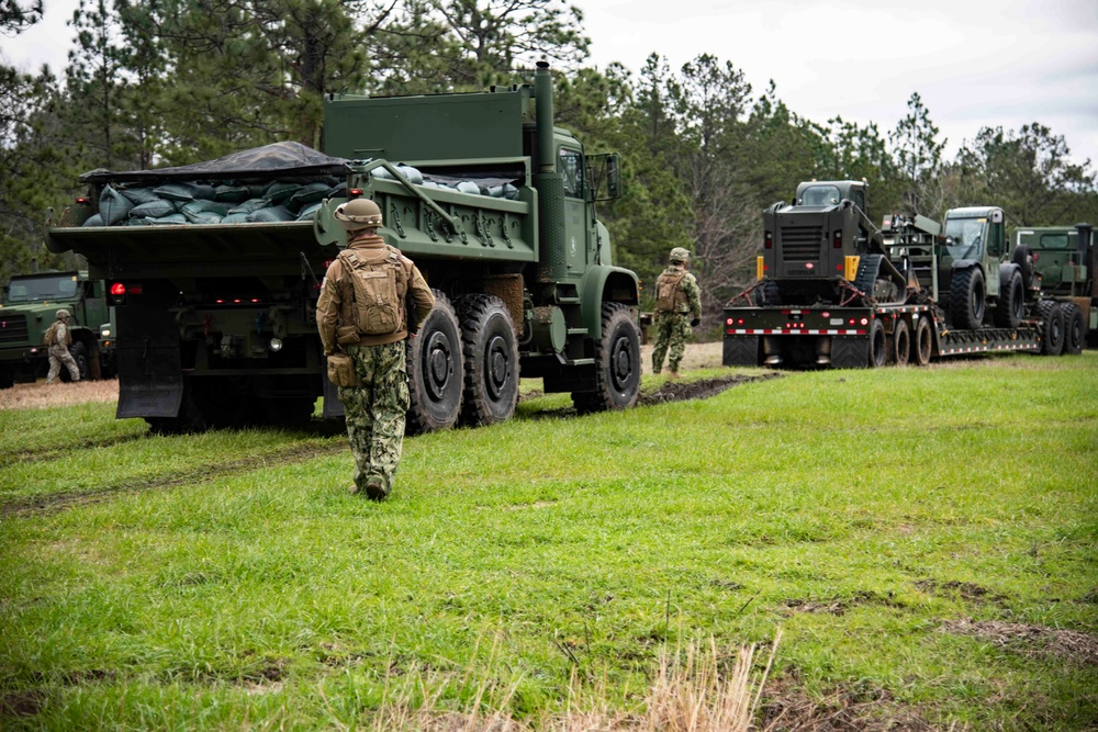 NMCB 133 Conducts a Field Training Exercise