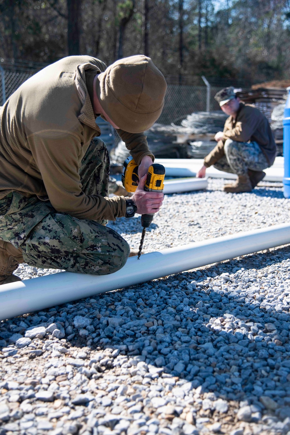 NMCB 133 Conducts a Field Training Exercise