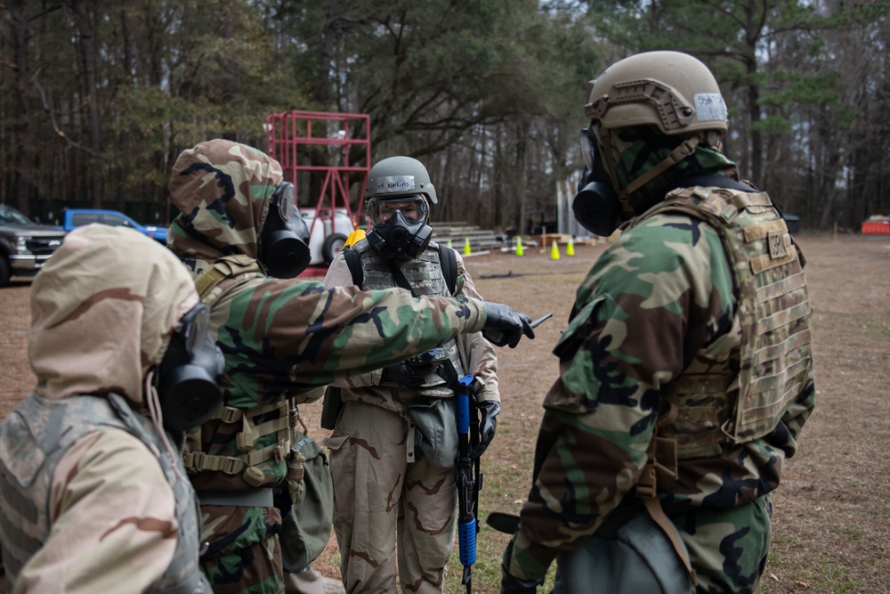 628th CES hones capabilities through field exercise