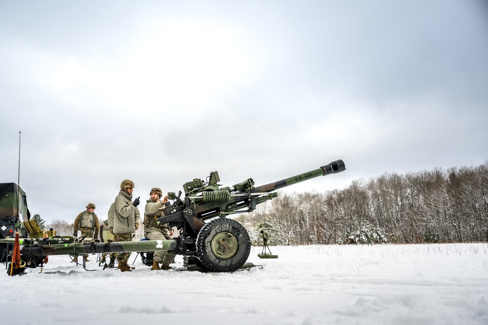 120th Field Artillery Regiment demonstrates capabilities at Northern Strike 23-1