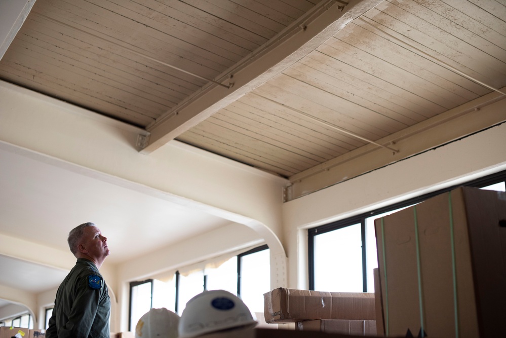 COMPACAF initial tour of renovated PAFWC