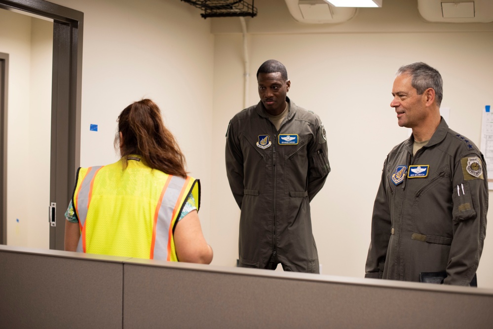 COMPACAF initial tour of renovated PAFWC