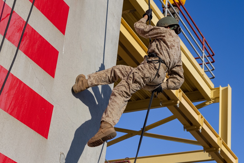 Echo Company Rappel Tower