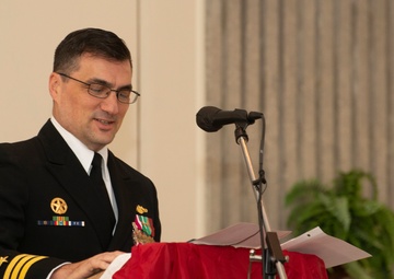 USS West Virginia Bids Farewell to Commanding Officer